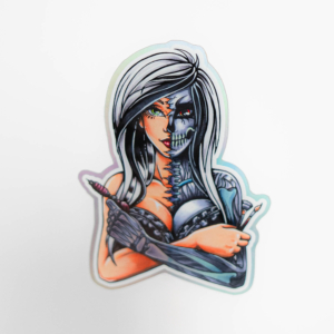 Half & Half - Holo Sticker