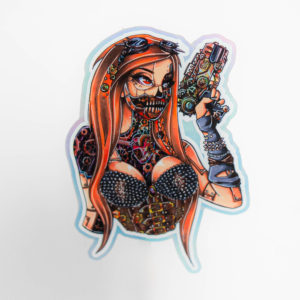 Steampunk - Holo Sticker